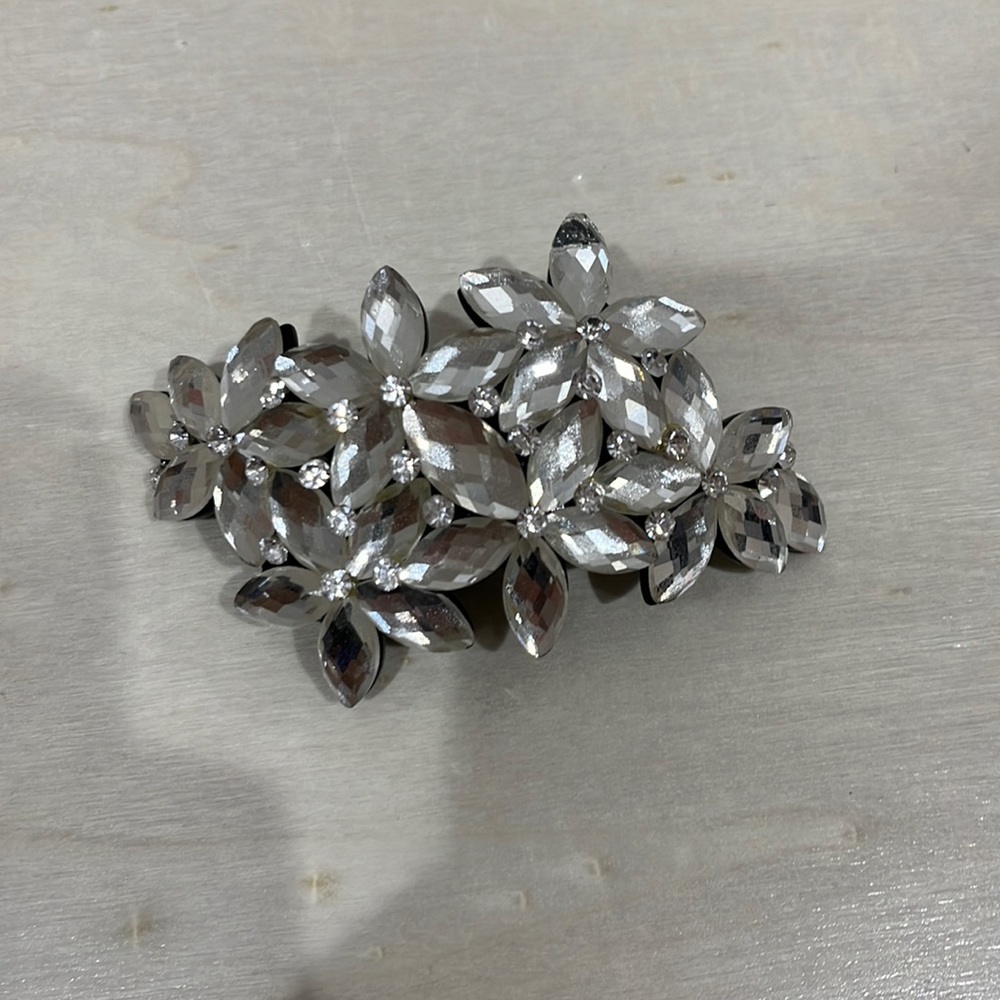 Crystal Flower Bridal Hair Piece